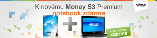 Zakupte Money S3 Premium a získejte zdarma notebook ASUS!